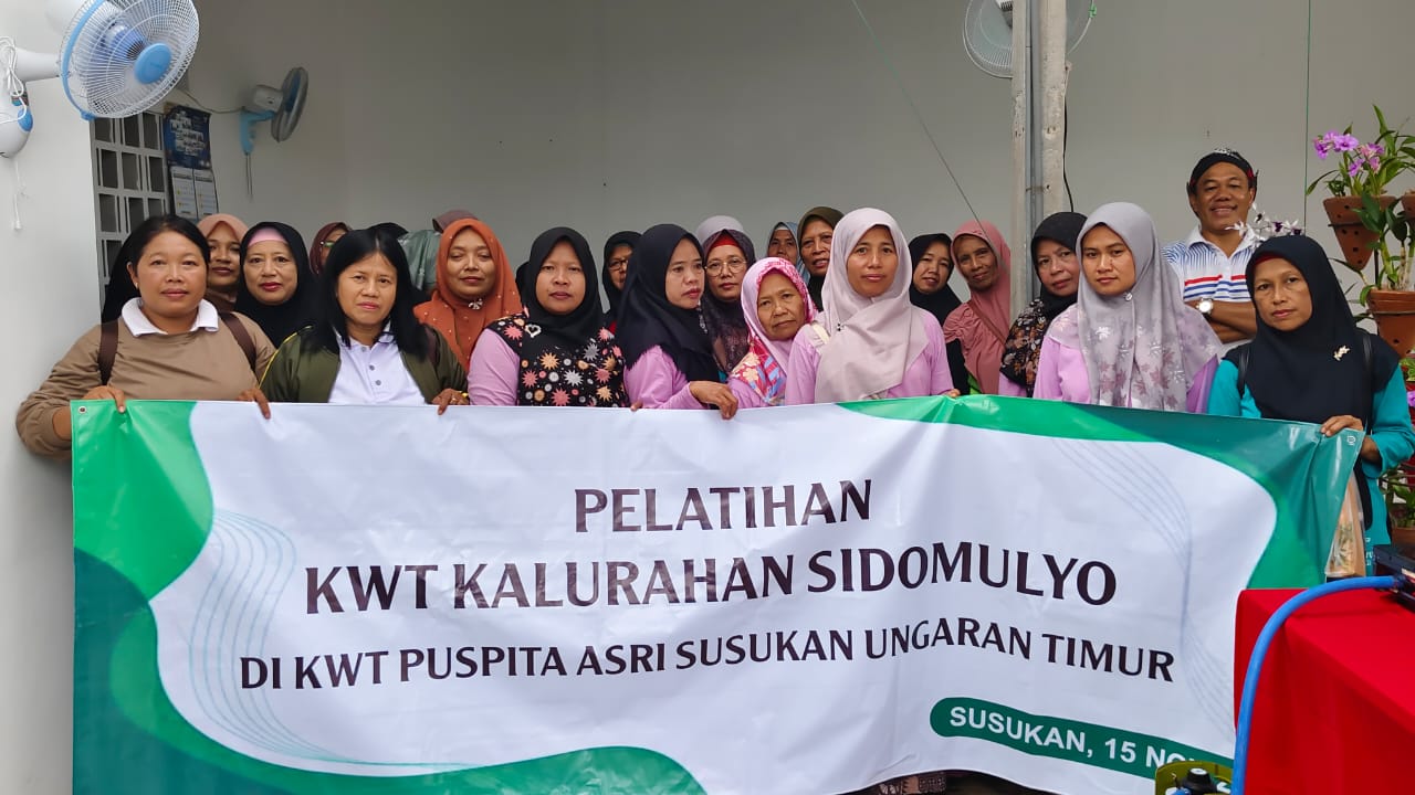 Studi Tiru ke-KWT Puspita Asri Kelurahan Susukan Kecamatan Ungaran Timur